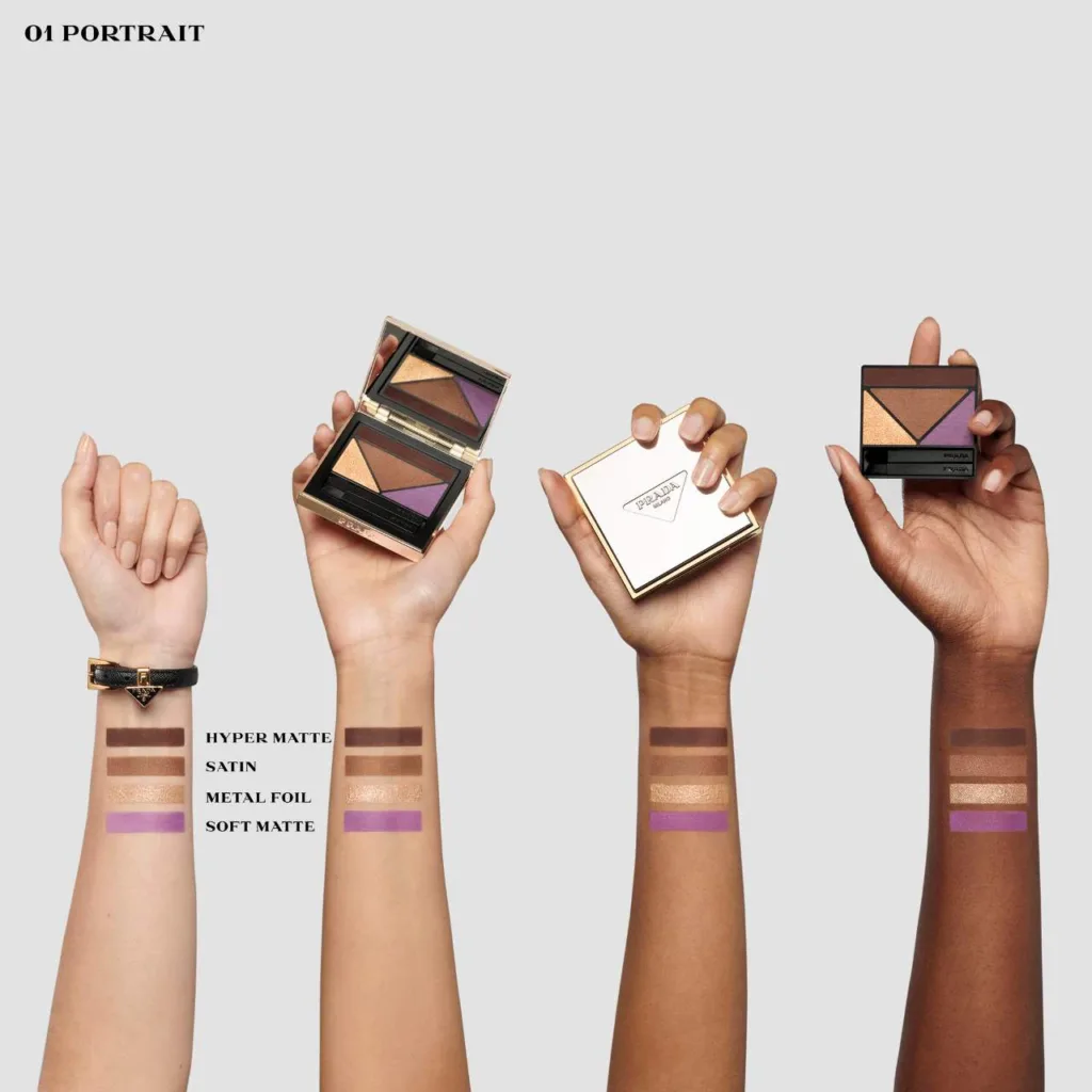 Prada Beauty Dimensions Multi-Effect Refillable Eyeshadow Palette