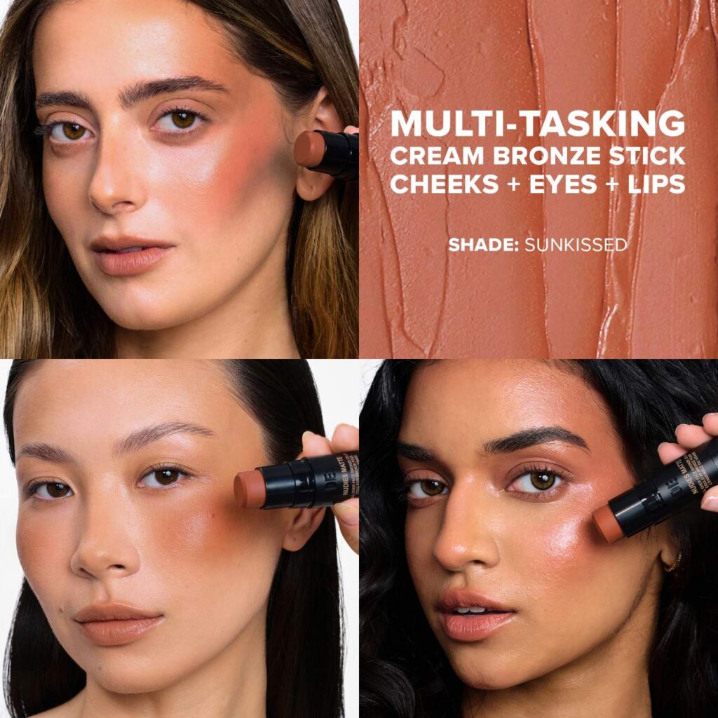 مجموعة NUDESTIX Mini Sunkissed Blush & Bronze 3 قطع