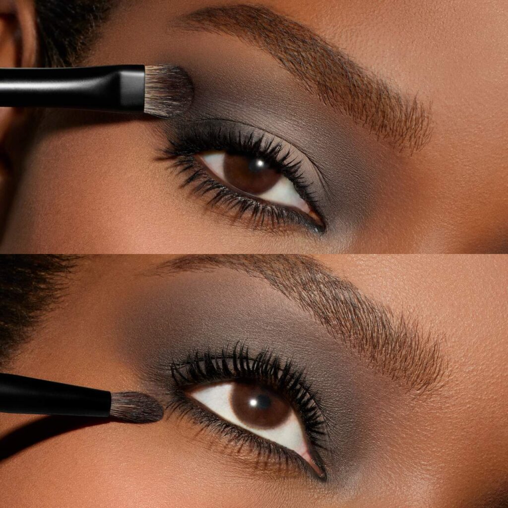 فرشاة ظلال العيون مزدوجة الطرف E6 من MAKEUP BY MARIO