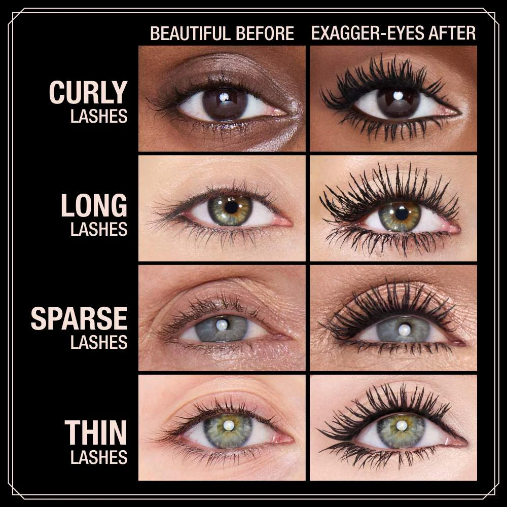 Charlotte Tilbury Exagger-eyes Volumizing and Curling Mascara