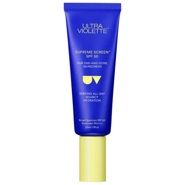 Ultra Violette Supreme Screen SPF 50 Facial Sunscreen Moisturizer and Primer