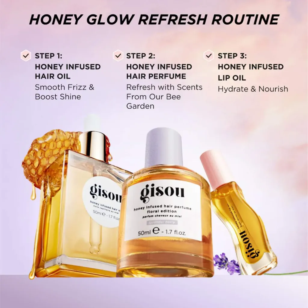 عطر شعر جيسو المصنوع من العسل مع توت اللافندر