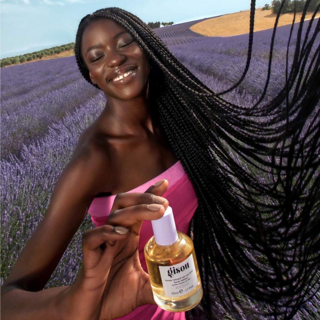 عطر شعر جيسو المصنوع من العسل مع توت اللافندر