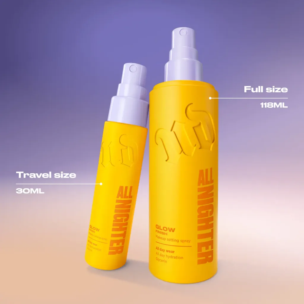 Urban Decay All Nighter Waterproof Hydrating and Glowy Setting Spray with 24HR Wear