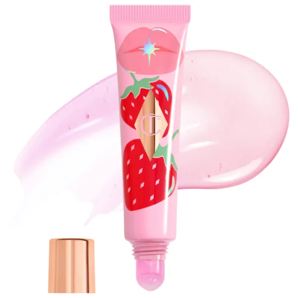 Charlotte Tilbury Unreal Lips Healthy Glow Nectar Lip Oil with Hyaluronic Acid and Vitamin E