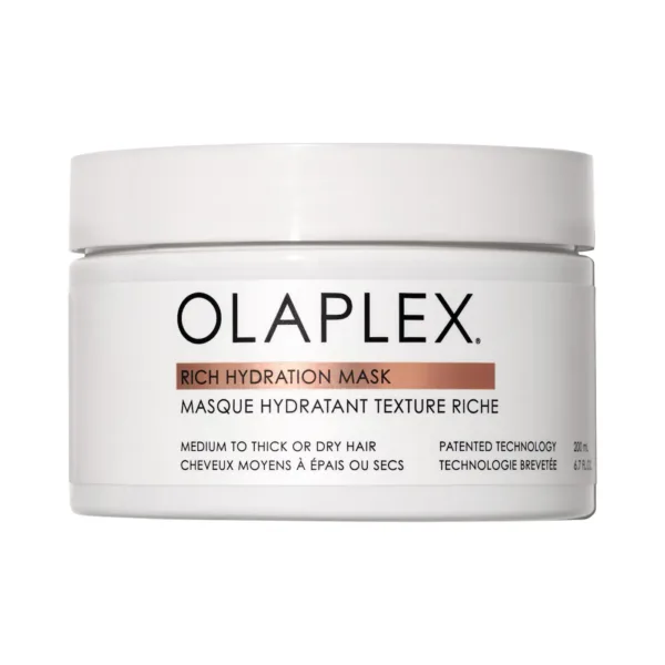 Olaplex Rich Moisture Hydration and Anti-Frizz Hair Mask for Dry or Medium to Thick Hair