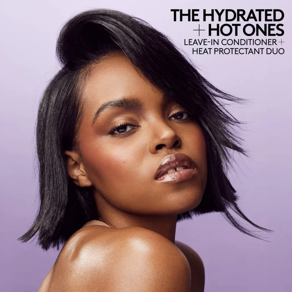 Fenty Beauty by Rihanna The Hot & Hydrated Ones Heat Protectant & Leave-In Conditioner Hair Gift Set