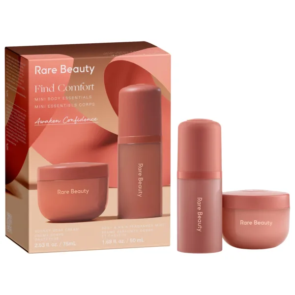 Rare Beauty by Selena Gomez Mini Find Comfort: Awaken Confidence Body Essentials Gift Set