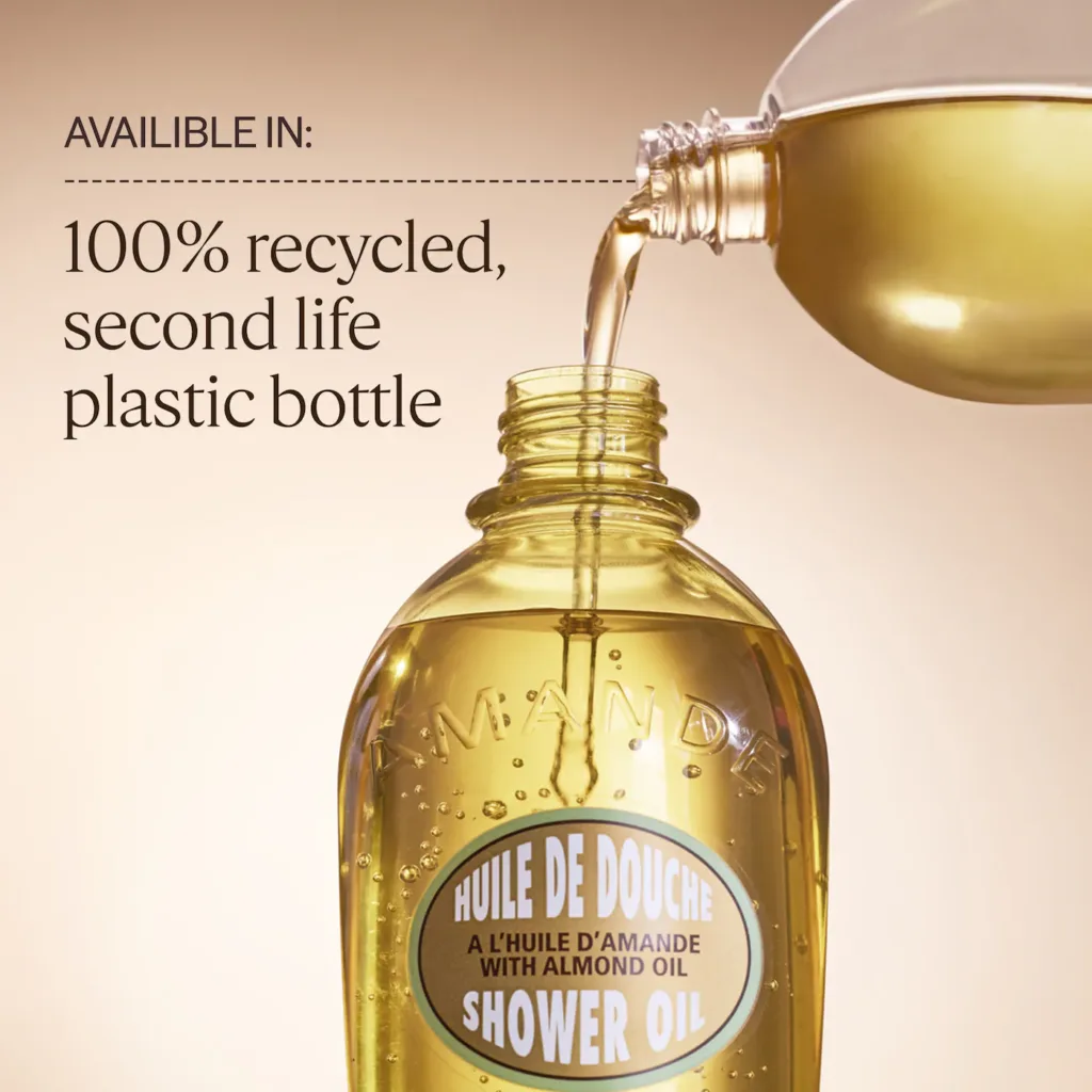 L’Occitane Cleansing And Softening Refillable Shower Oil With Almond Oil