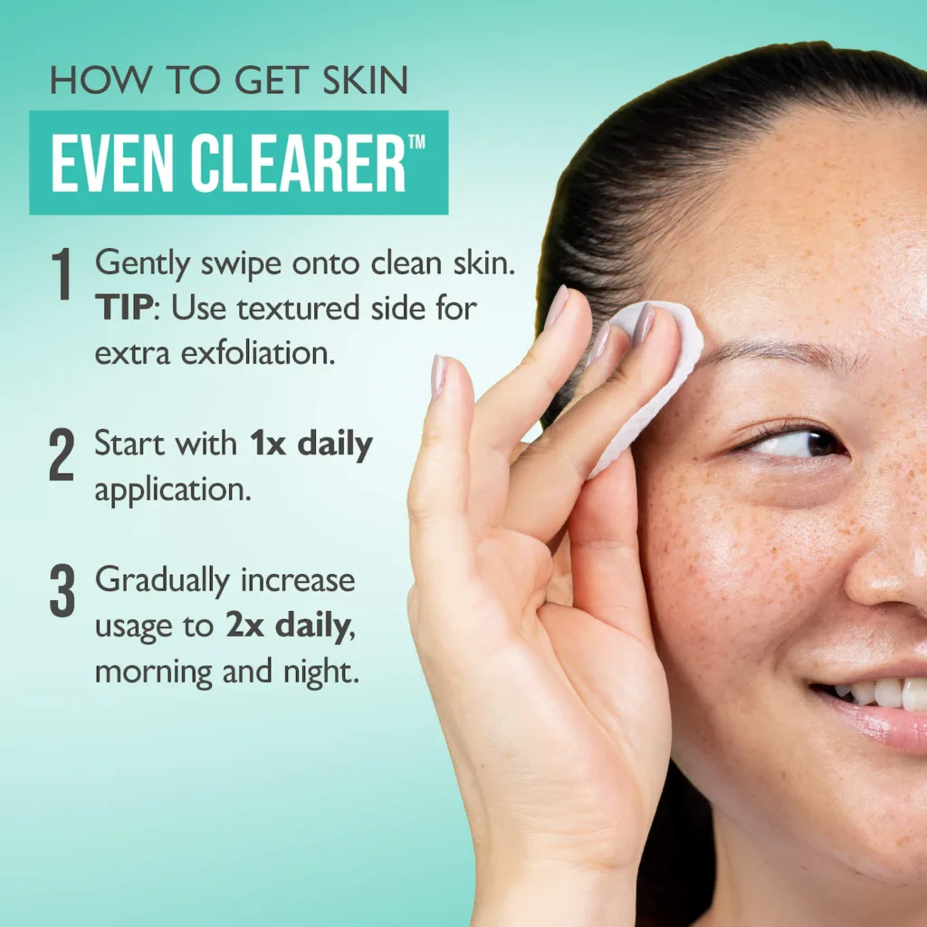 وسادات بيتر توماس روث Even Clearer™ Max لتصحيح البشرة لعلاج حب الشباب والبقع