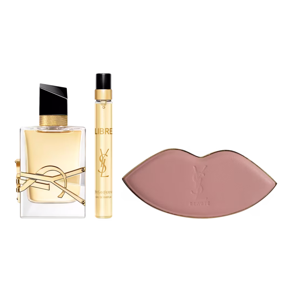 مجموعة هدايا عيد الحب من إيف سان لوران YSL Libre Eau de Parfum مع مرآة