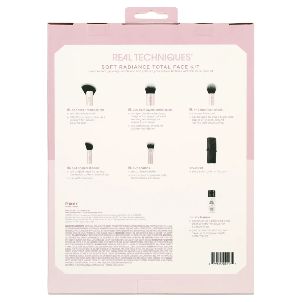 Real Techniques Soft Radiance Total Face Kit