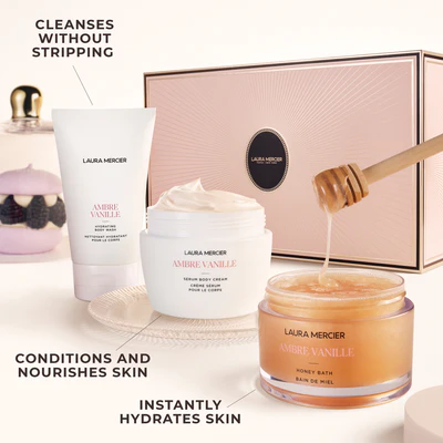 Laura Mercier Delicious & Decadent Ambre Vanille Collection