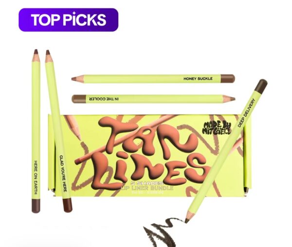 Made By Mitchell Tan Lines Nude Lip Liner Bundle