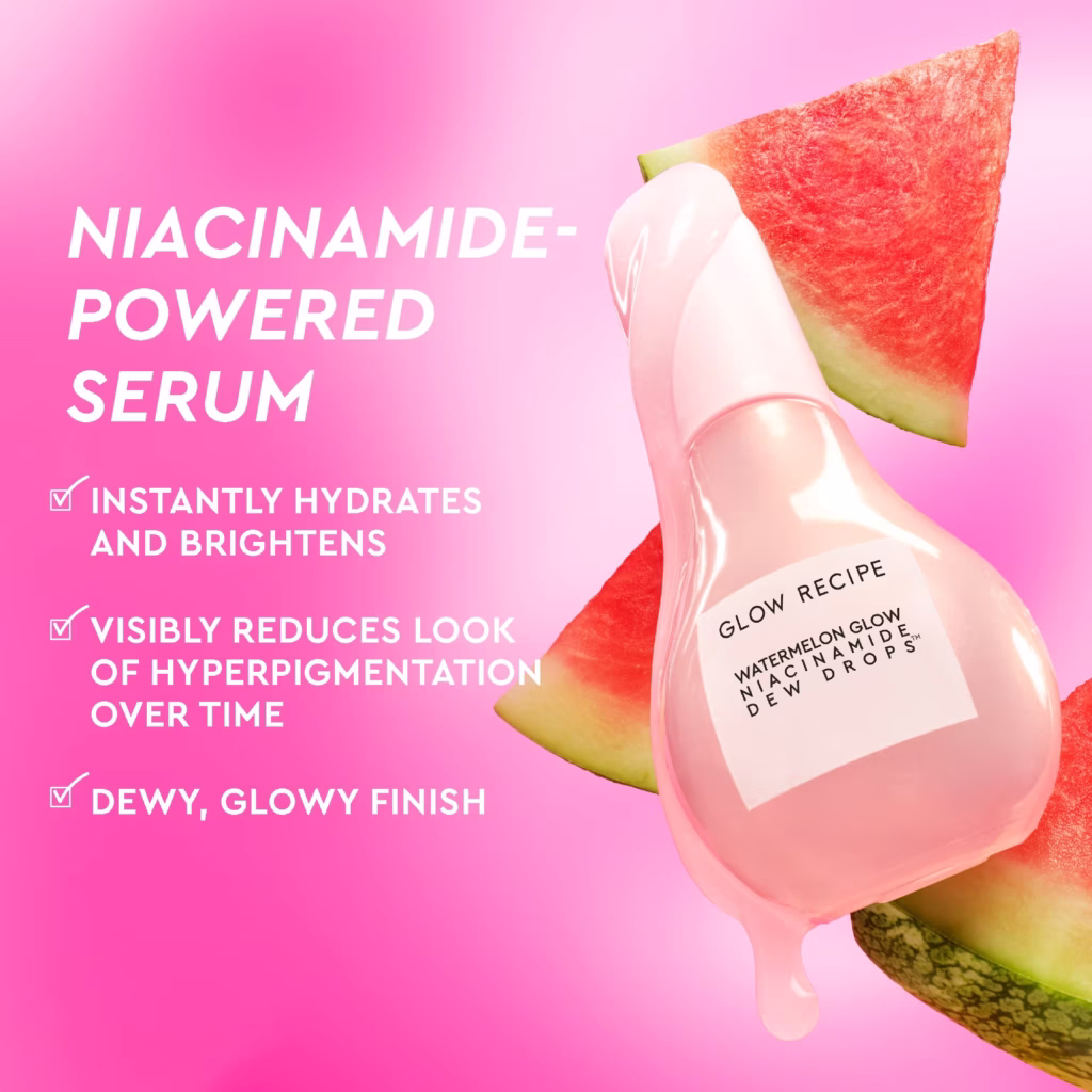 Glow Recipe Watermelon Glow Dewy Skin Routine