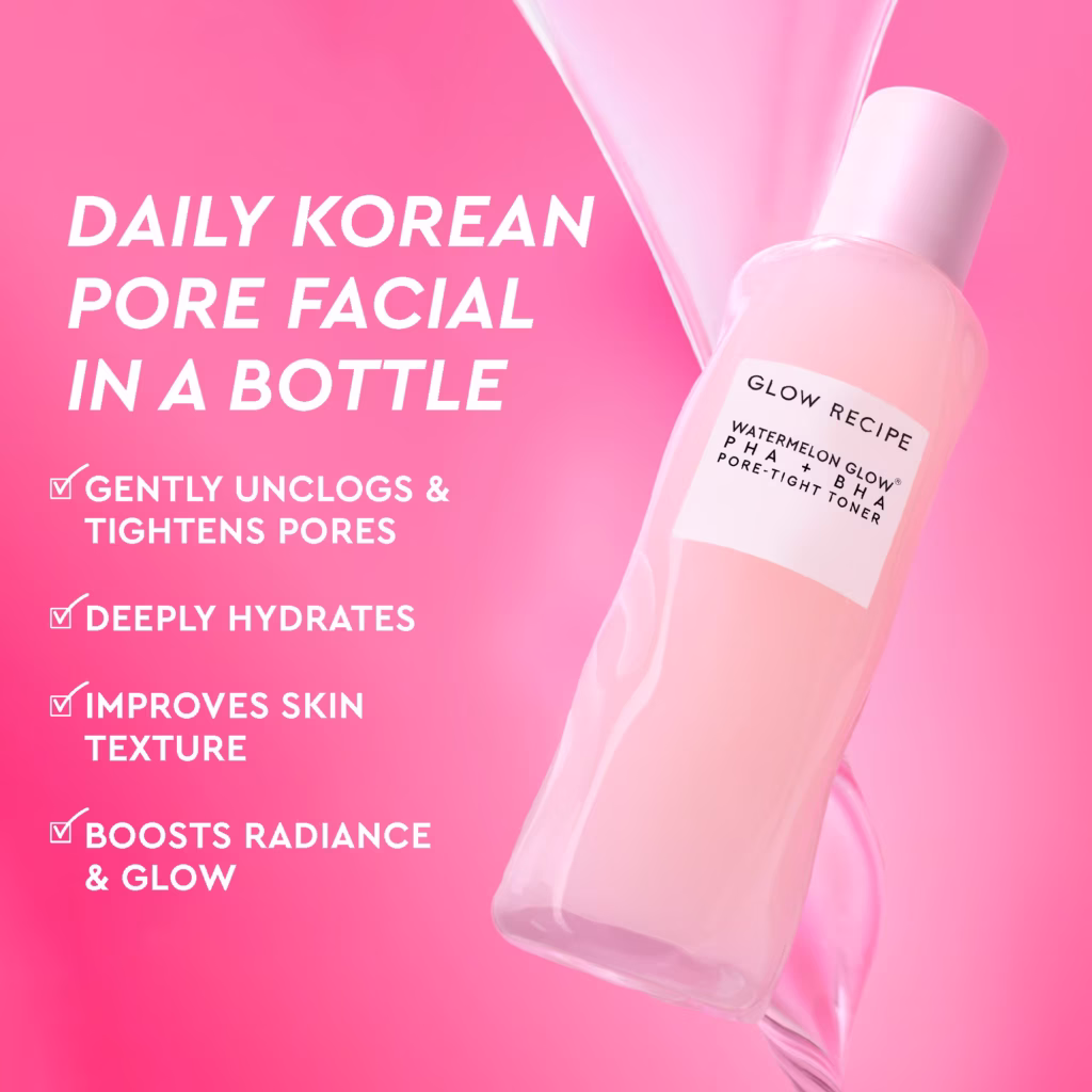Glow Recipe Watermelon Glow Dewy Skin Routine