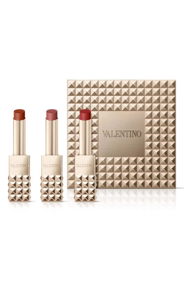 Valentino Spike Valentino Buttery Matte Refillable Lipstick Trio