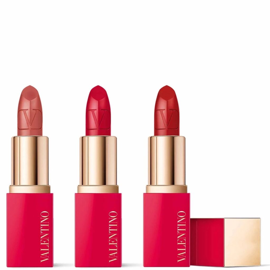 Valentino Beauty Minirosso Black Lipstick Trio Set