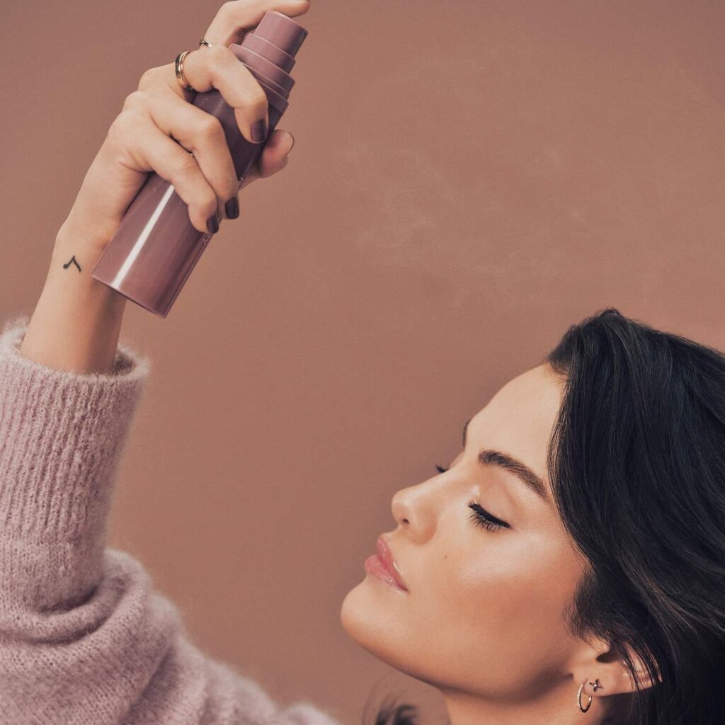 Rare Beauty by Selena Gomez Find Comfort Body & Hair Fragrance Mist with Niacinamide