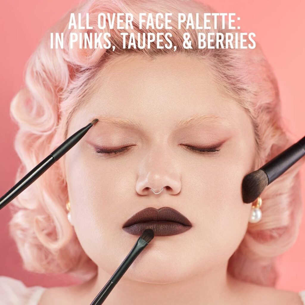 Danessa Myricks Beauty Groundwork: Blooming Romance – Palette For Eyes, Brows, Face & Lips