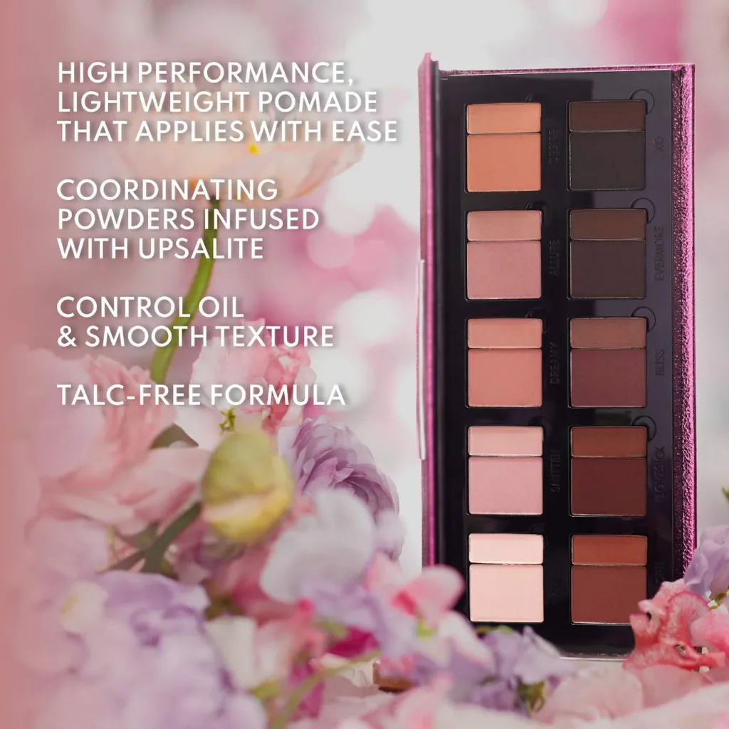 Danessa Myricks Beauty Groundwork: Blooming Romance – Palette For Eyes, Brows, Face & Lips