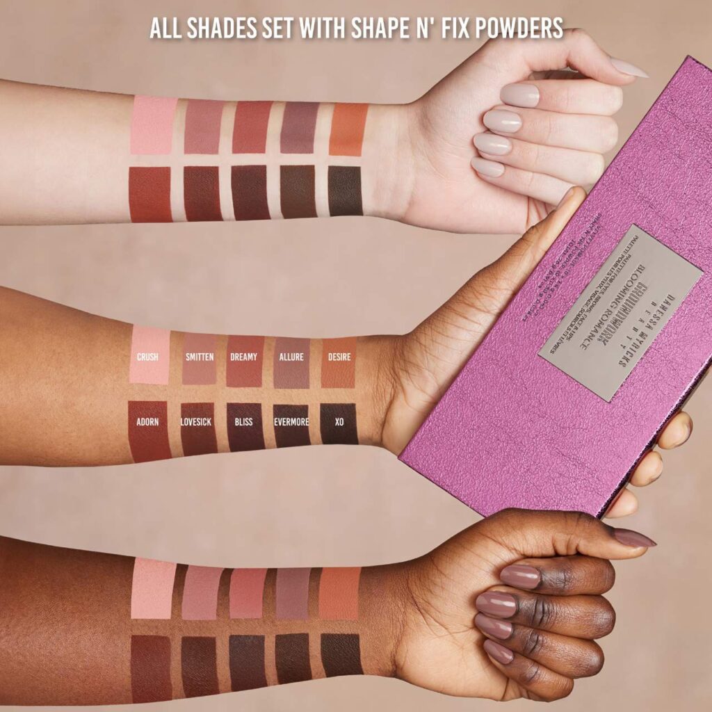 Danessa Myricks Beauty Groundwork: Blooming Romance – Palette For Eyes, Brows, Face & Lips