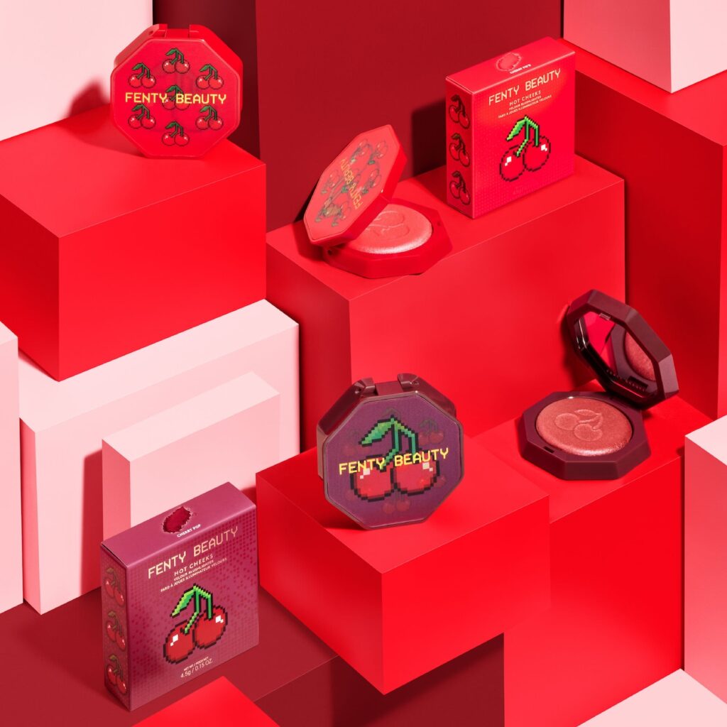 Fenty Beauty by Rihanna Cherry Mouth 3-Piece Lip Set + Pouch