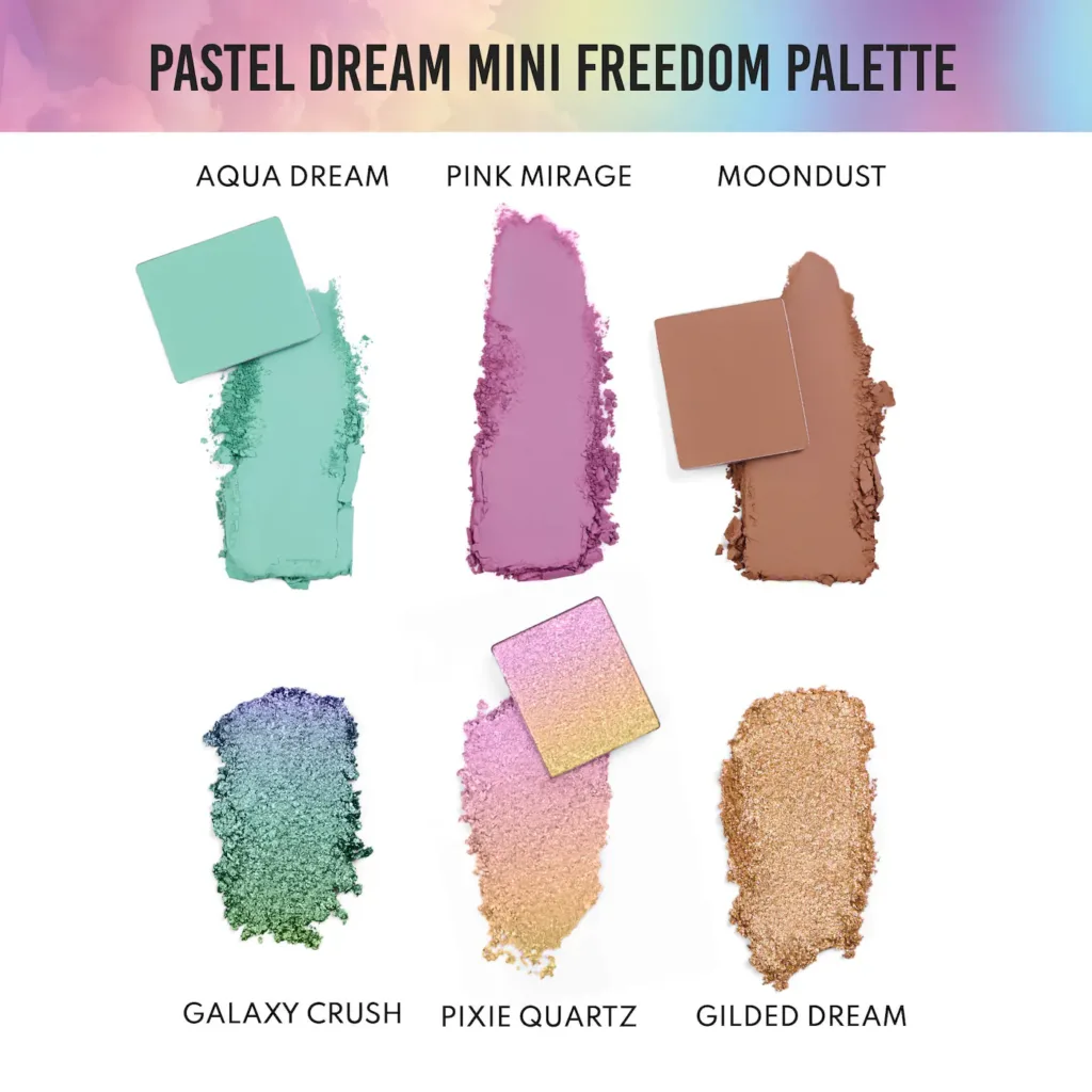 Danessa Myricks Beauty Mini Pastel Dream Freedom Palette