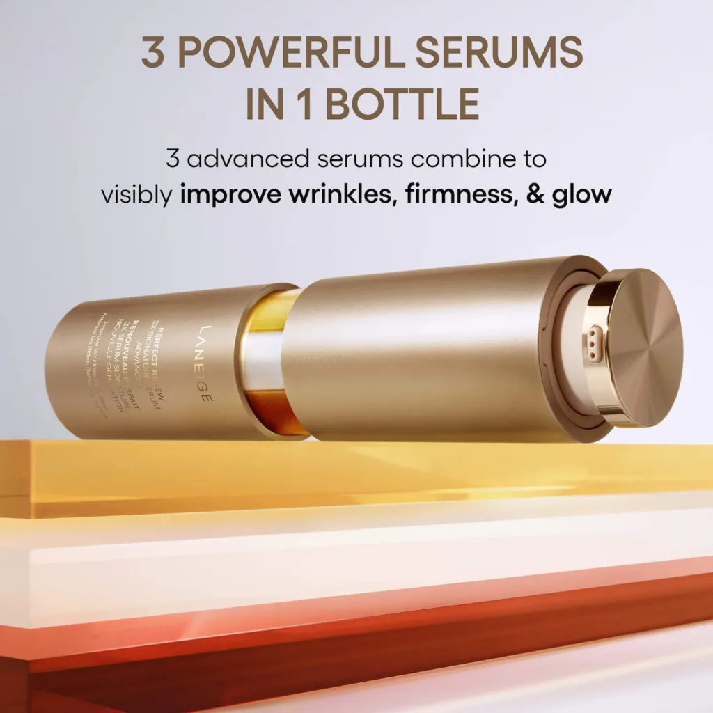LANEIGE Perfect Renew 3x Signature Serum Advanced for Anti-Aging, Firming & Lifting