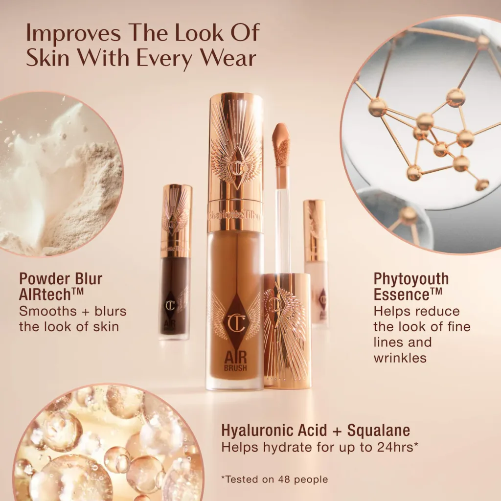 Charlotte Tilbury Airbrush Flawless Crease-Proof Long-Wear Blur Concealer
