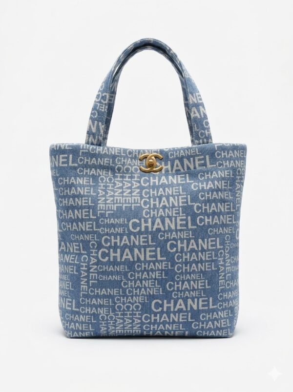 Chanel Beaute Denim Tote Bag!
