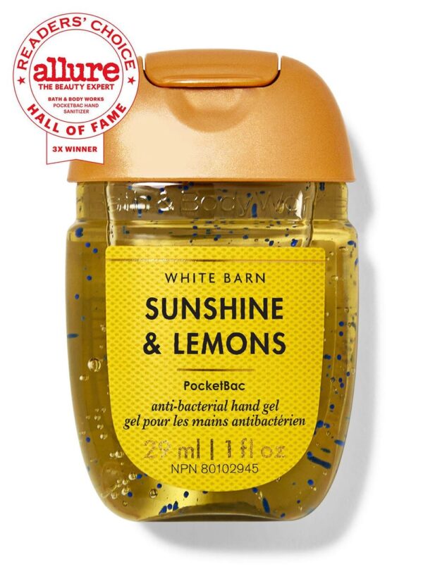 Bath & Body Works Sunshine & Lemons PocketBac Hand Sanitizer