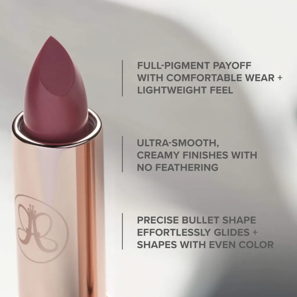 Anastasia Beverly Hills Full-Pigment Matte & Satin Velvet Lipstick