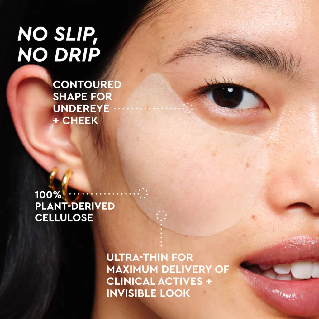 Glow Recipe Vitamin C Brightening Korean Guava Toner Pads for Undereye & Cheeks