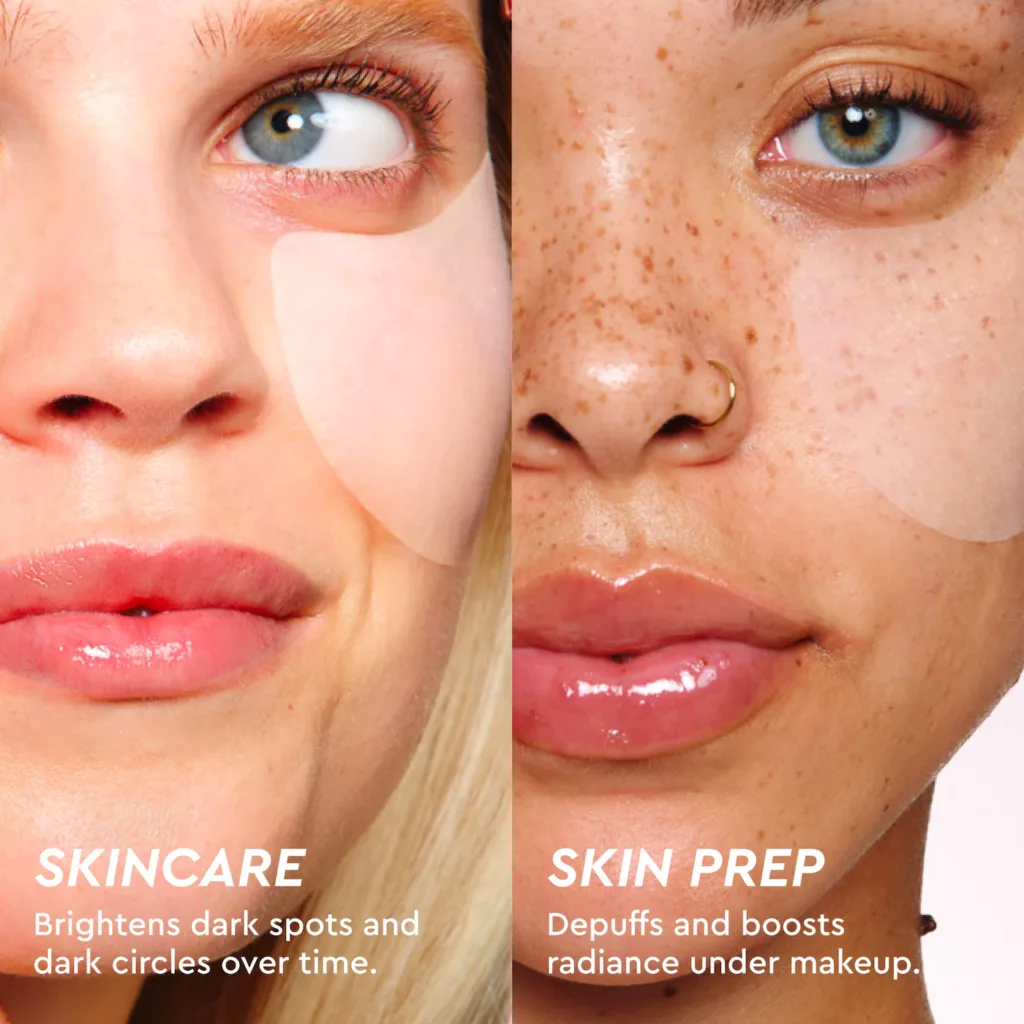 Glow Recipe Vitamin C Brightening Korean Guava Toner Pads for Undereye & Cheeks
