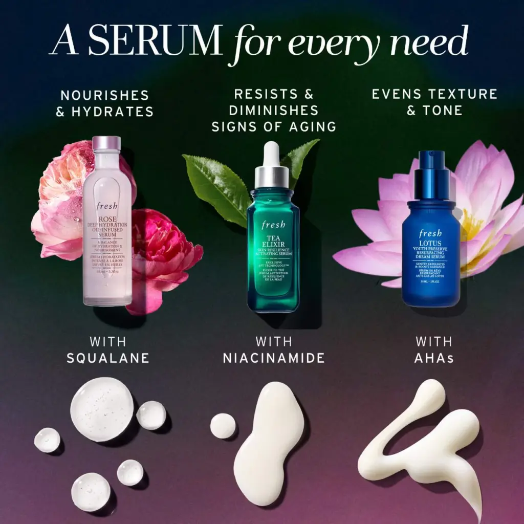 Fresh Rose & Squalane Deep Hydration Oil-Infused Serum
