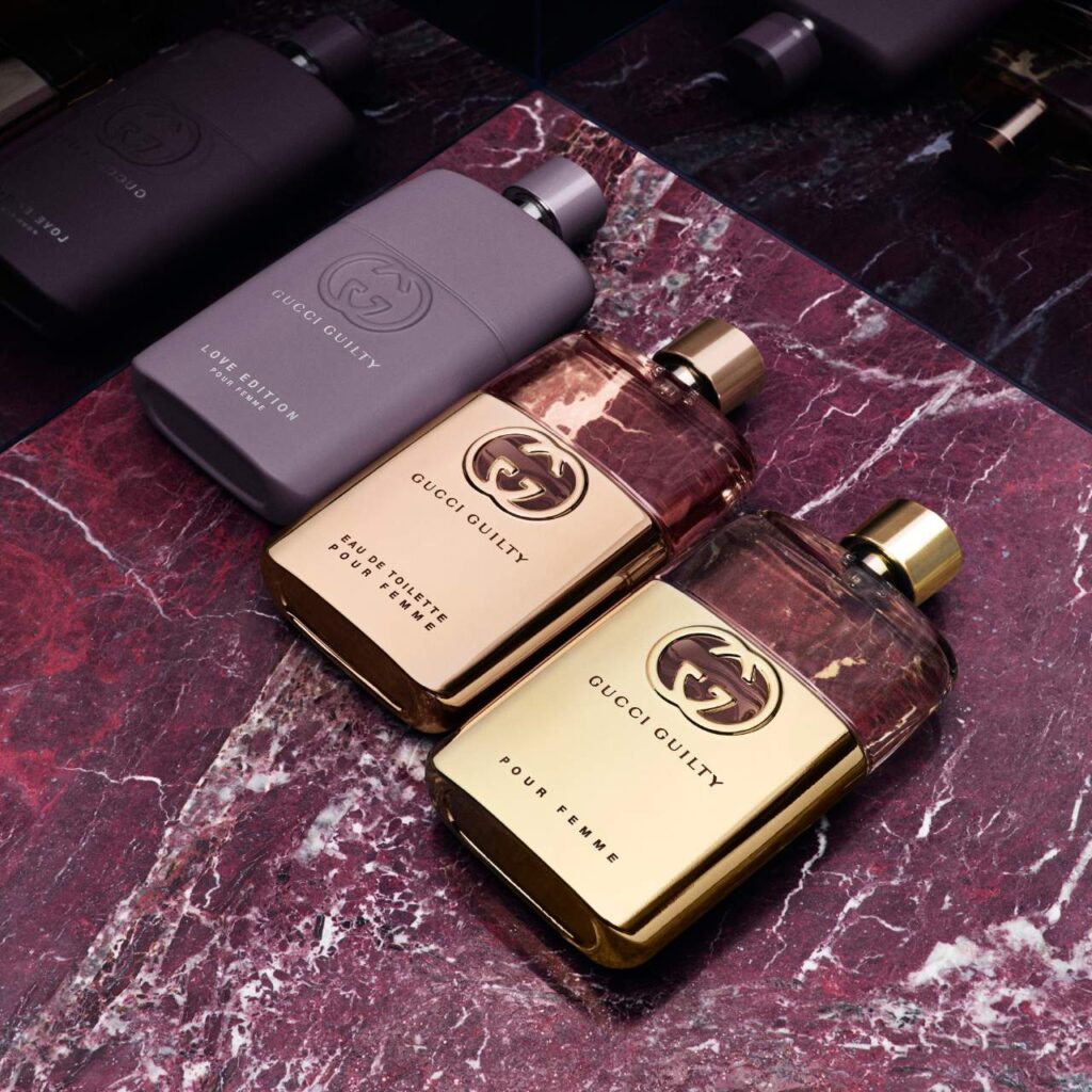 عطر Gucci Guilty Love Edition Pour Femme Eau de Parfum مع العرعر وزهرة البرتقال