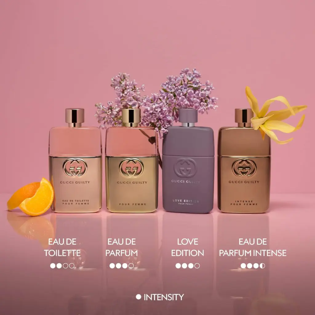 عطر Gucci Guilty Love Edition Pour Femme Eau de Parfum مع العرعر وزهرة البرتقال