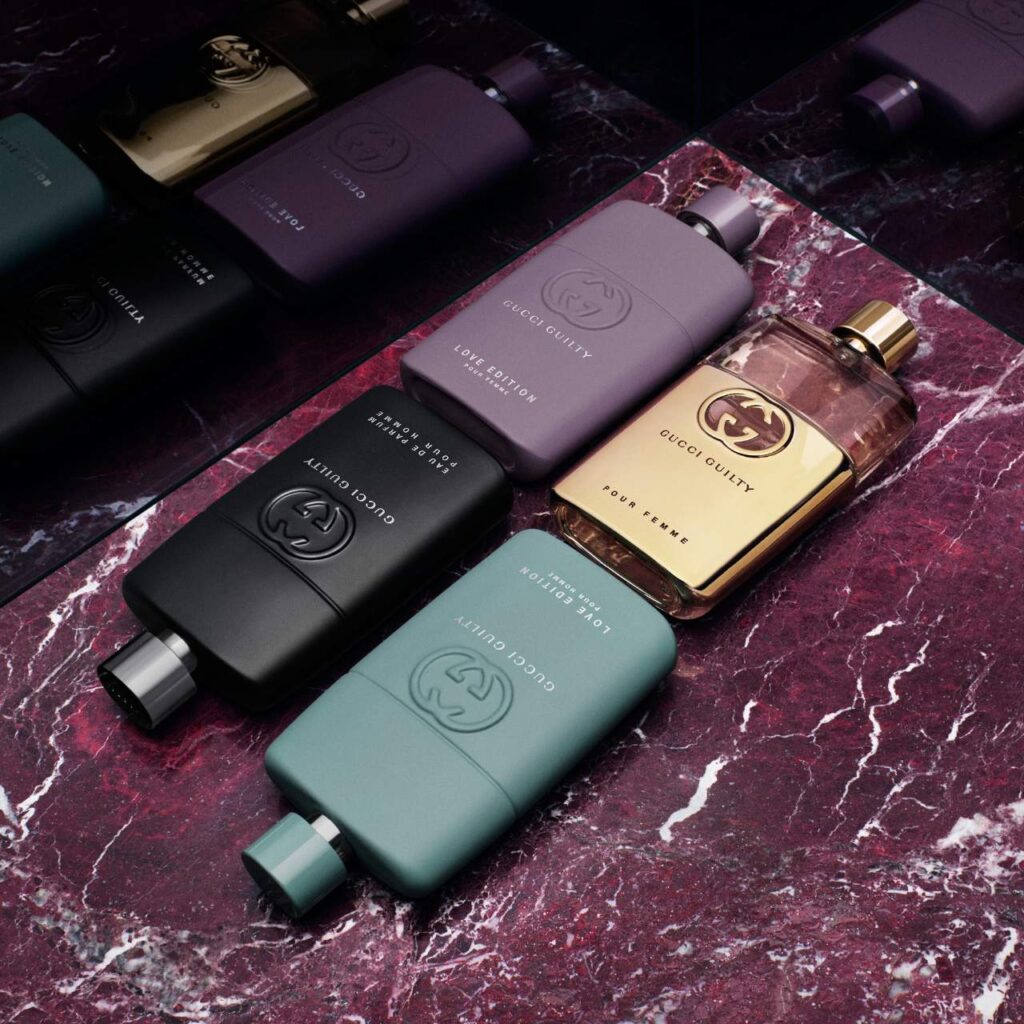 عطر Gucci Guilty Love Edition Pour Femme Eau de Parfum مع العرعر وزهرة البرتقال