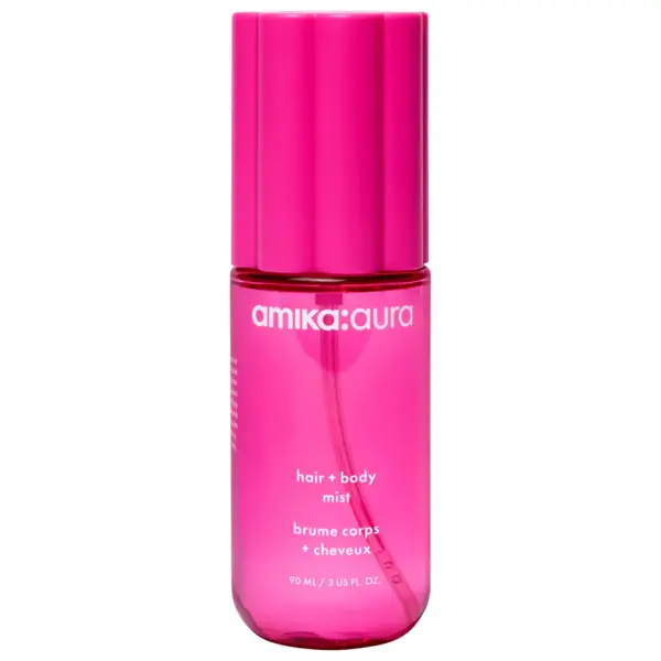 Amika Aura Hair & Body Mist with Vanilla and Pink Grapefruit