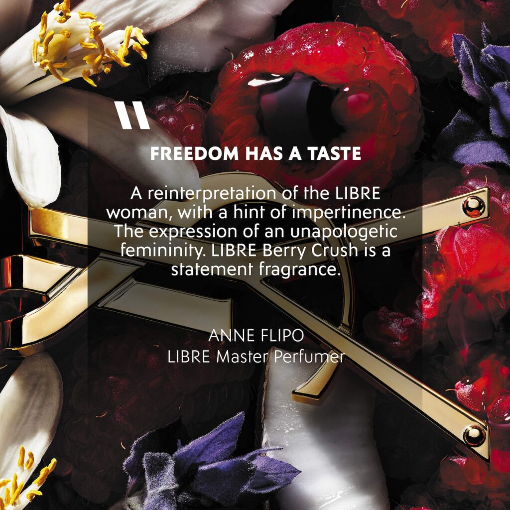 إيف سان لوران YSL Libre Berry Crush Eau De Parfum مع التوت