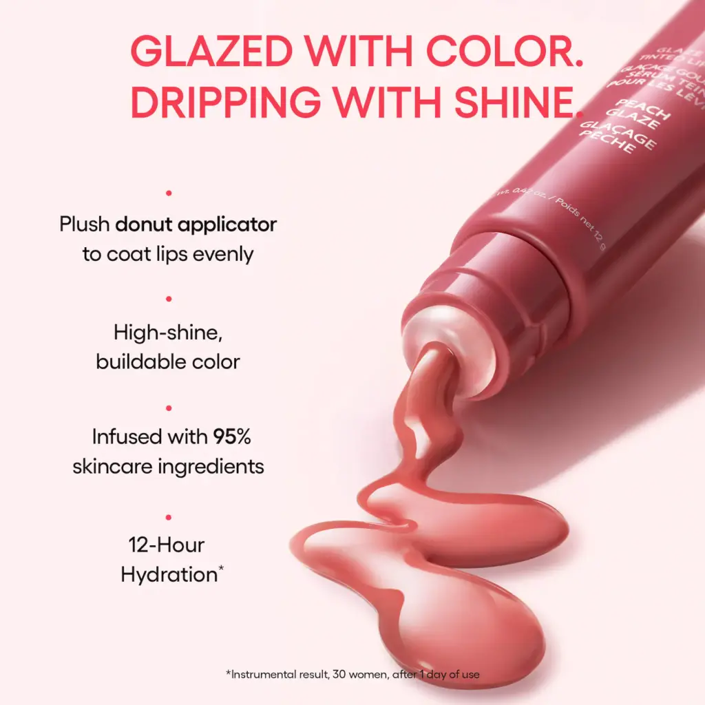 LANEIGE Glaze Craze Donut Delight Hydrating Tinted Lip Serum Duo
