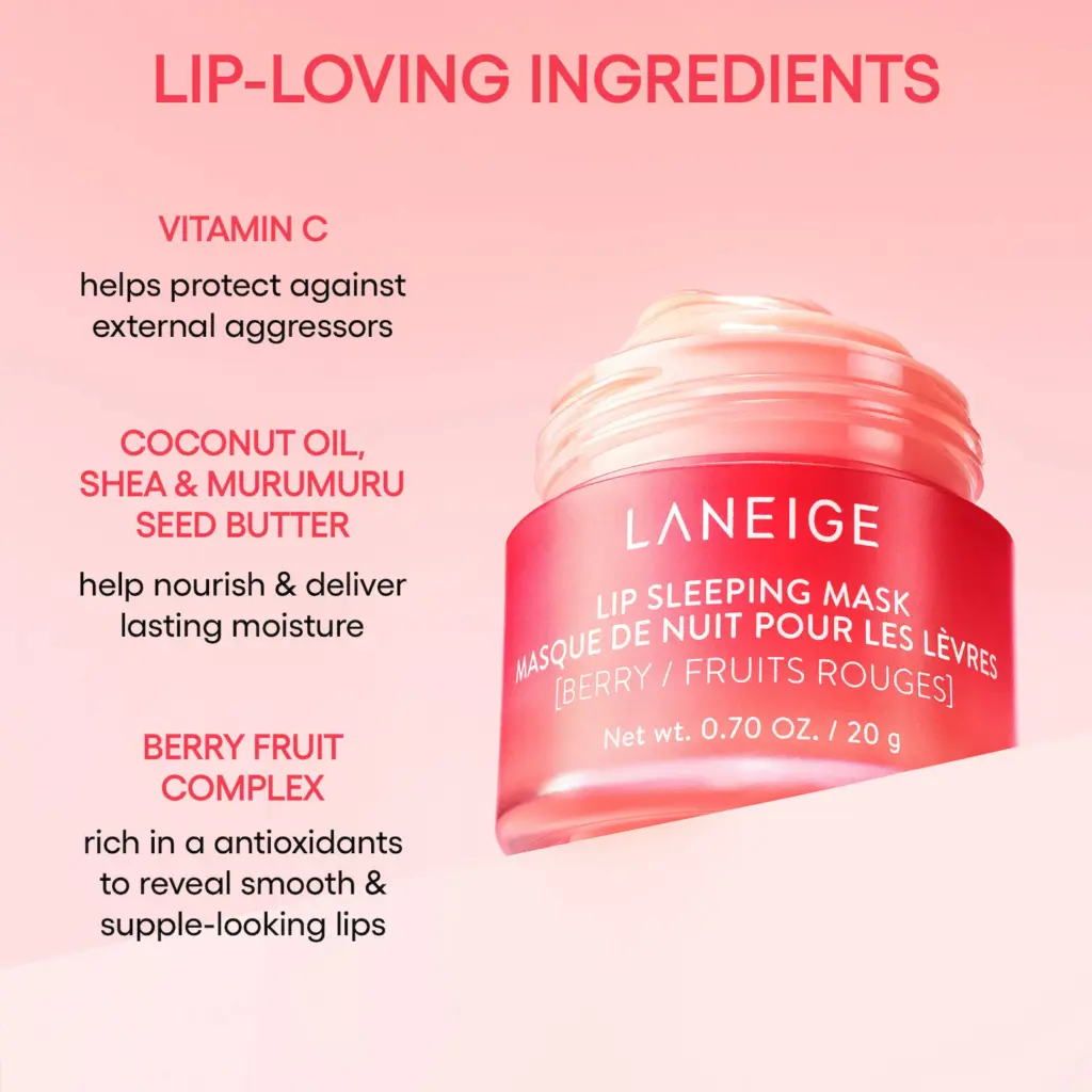 LANEIGE Berry Sweet Lip Treatment Minis Trio Set