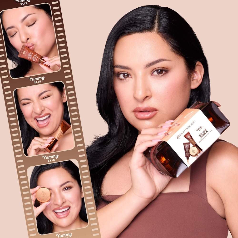 Danessa Myricks Beauty Mini Yummy Skin Glow Finish Skin Prep Essential Kit