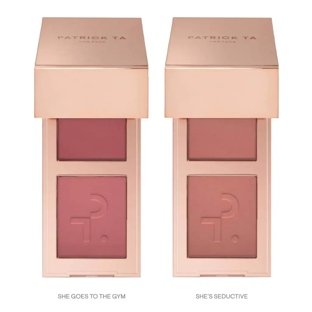 PATRICK TA Mini Must-Have Major Headlines Double-Take Crème & Powder Blush Duo Set