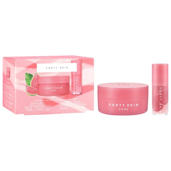 Fenty Beauty by Rihanna Guava Goodiez – Guava Lip + Mini Butta Drop Set