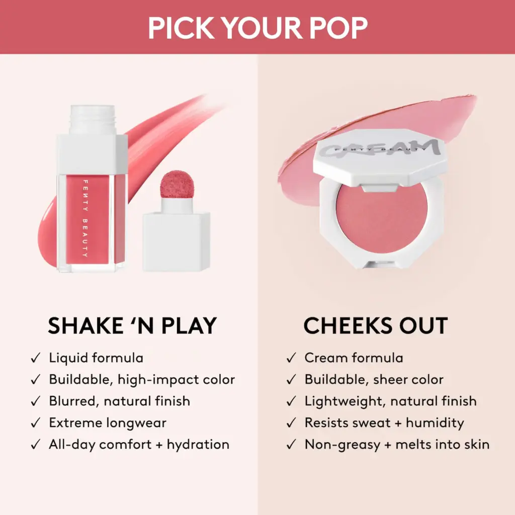 Fenty Beauty by Rihanna Shake N’ Play Liquid Blush