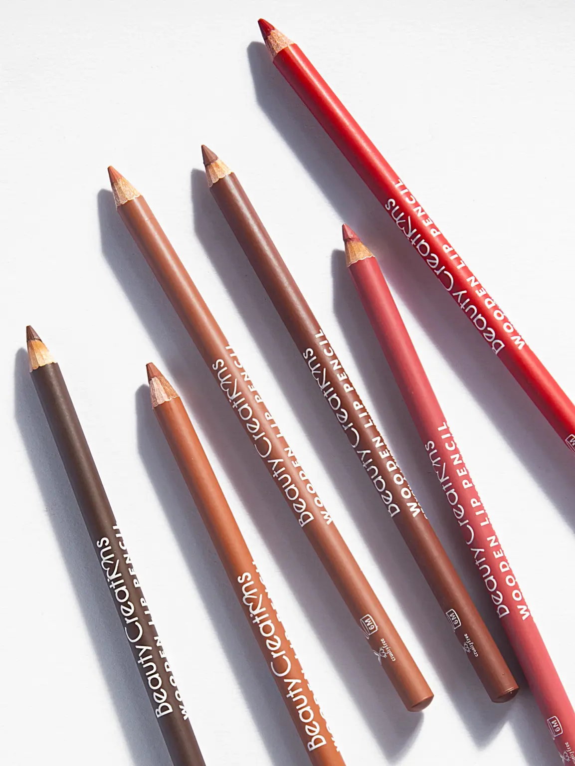 BEAUTY CREATIONS- WOODEN LIP PENCIL SET