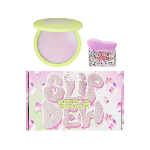 Made by Mitchell Slip Dew Body Cream Highlighter With Free Body Brush