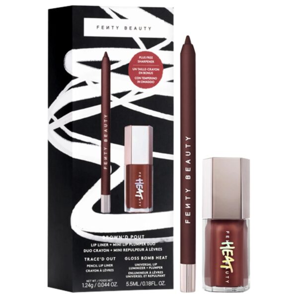 Fenty Beauty by Rihanna Brown’d Pout Lip Liner + Mini Lip Plumper Duo